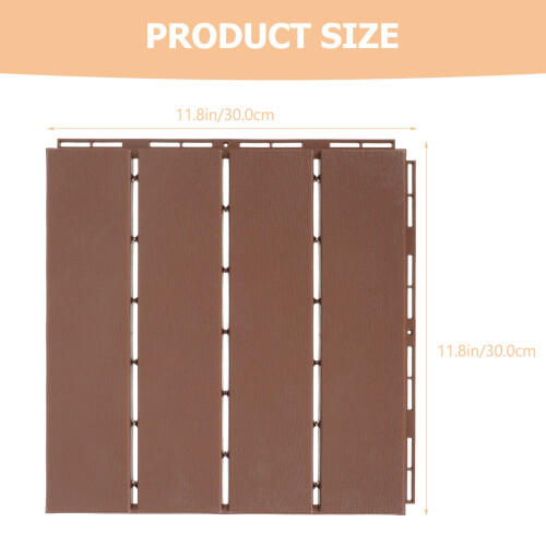 De Madera Plástica Impermeable Para Exterior Y 1