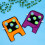 Set Bambini con Gilet Viola Arancione e Palline in 6