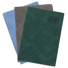3St Dagelijkse Planner 2025 Met Kunstleer Cover Voor Thuis Kantoor