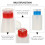 4 Stuks Pompdispenser Duwomlaagse Vergrendelbare Alcoholdispenser 11