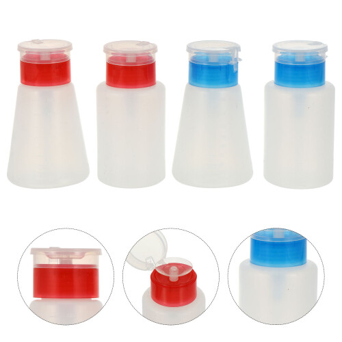 4 Stuks Pompdispenser Duwomlaagse Vergrendelbare Alcoholdispenser 1