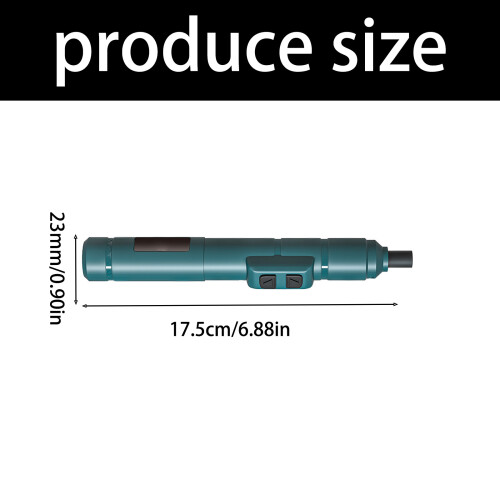 Cordless Screwdriver 250rpm Adjustable-Blue pen type lithiu 2