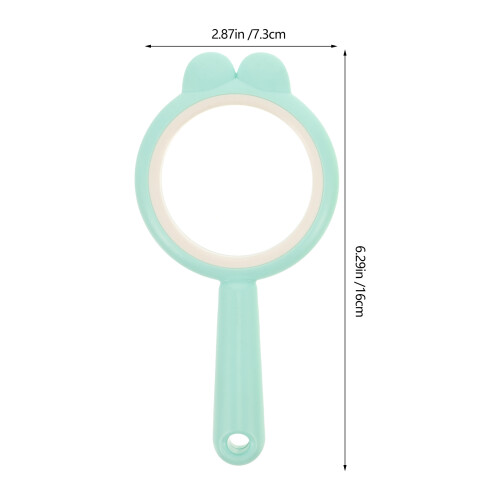 2Pcs Double Convex Magnifying Lens For Science Experiment Teaching 2