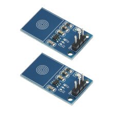 TTP223 Humidity Resistant Touch Sensoring Switching Module LED Feedback DC2 5V 2pcs
