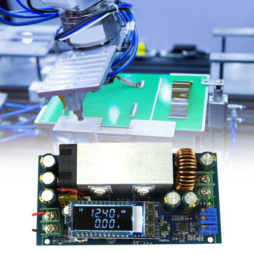 Powerful 20A Voltages Adjustable Reduce Convert-LCD version 2