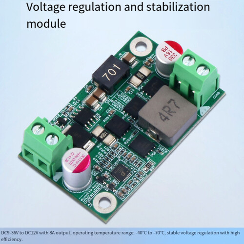 12V 8A Schaltreglermodul mit integriertem Schutz für 1