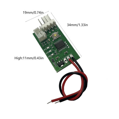 PWM Fan Speed Controller 12V 4 Wire Governor Fan Temperature 2