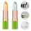 2Pcs Lipstick Temperature Changing Lip Gloss 9