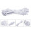 1 Roll Elastic Band Knitting Accessories White Emulsion Belt 6