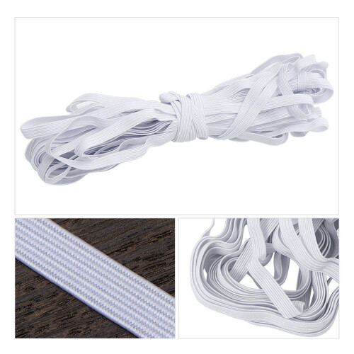1 Roll Elastic Band Knitting Accessories White Emulsion Belt 2