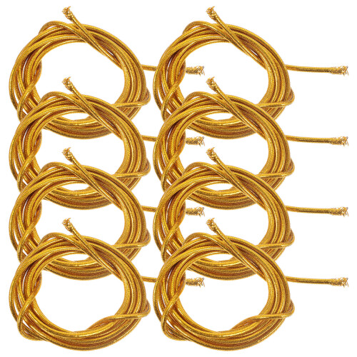 1Rol Elastisch DIY Lanyard Gouden Rubberen Voor Handwerk 2