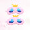 2 Pezzi Maschera Con Copricapo A Per Rosa 9