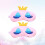 2 Pezzi Maschera Con Copricapo A Per Rosa 4