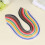 Paper Quilling Strips Set Multi Color Lightweight DIY Craft Art 7