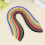 Paper Quilling Strips Set Multi Color Lightweight DIY Craft Art 8
