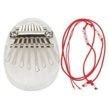 Mini-Kalimba-Klavier, 8 Tasten, tragbar, Kristall,