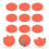 100Pcs Bright Shape Paper Price Labels for Stores 5