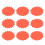 100Pcs Bright Shape Paper Price Labels for Stores 4