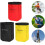 Sleek design meets functionality in this storage bag for climbing tools, red. 5