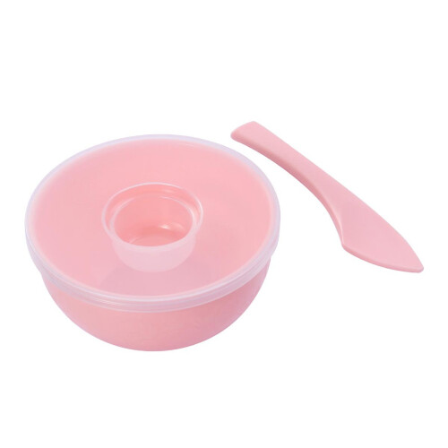 Set 3 In 1 Per Maschera Ciotola Stick Rosa