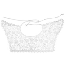 All-Match Hollow Lace Collar White Fashionable For Decor 1pc
