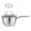 Rustproof Stainless Steel Double Layer Steamer Pot Saucepan With 1