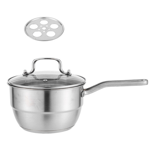 Rustproof Stainless Steel Double Layer Steamer Pot Saucepan With