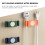 4St Rotierbarer Kabel Organizer Haushaltskabel Halter 6