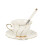 Set Tazza Da In Con Piatto Bicchiere Da 4