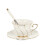 Set Tazza Da In Con Piatto Bicchiere Da 2