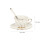 Set Tazza Da In Con Piatto Bicchiere Da 8