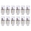12 Pezzi Luci Decorative A Tappi Per Ruota Argento 1