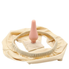 Chastity Belt Nylon Underwear With Inner Dildo And Anal Plug, Anal Cork Dildo Harness For Women And Men