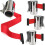 Retractable queue barrier with stable construction for crowd management in various environments (black) 4