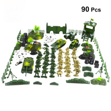 90Pcs Simulation Military Sand Table Model Diy War Scene Toy For Kids