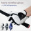 Golf gloves man left slipresistant microfiber cloth antis training (Blue, Size 24) 4