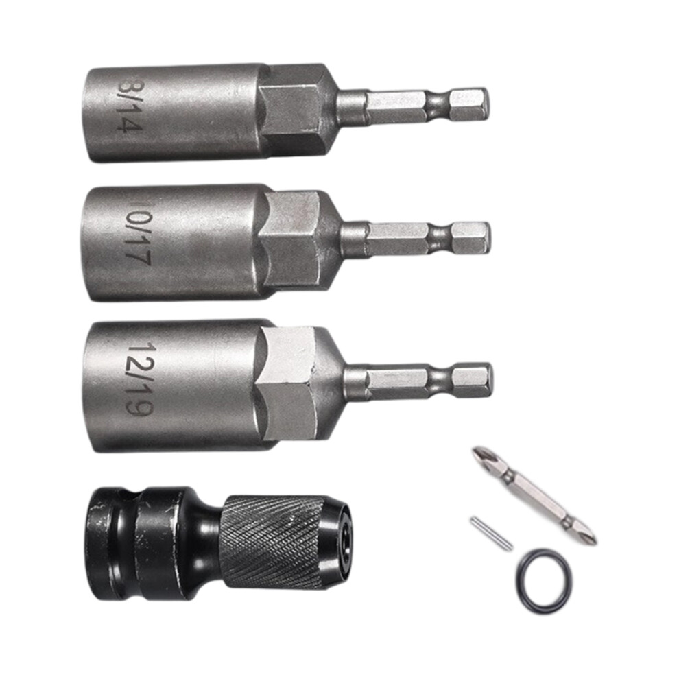 Hexagonal Socket Spanner Tool Set 8/14/10/17/12/19Mm Retractable 7696000972633