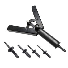 High Efficiency Plastic Fastener Riveter Quick Change Mechanism