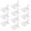 10Pcs Transparent Plastic Beekeeping Clips For Breeding And Incubation 10