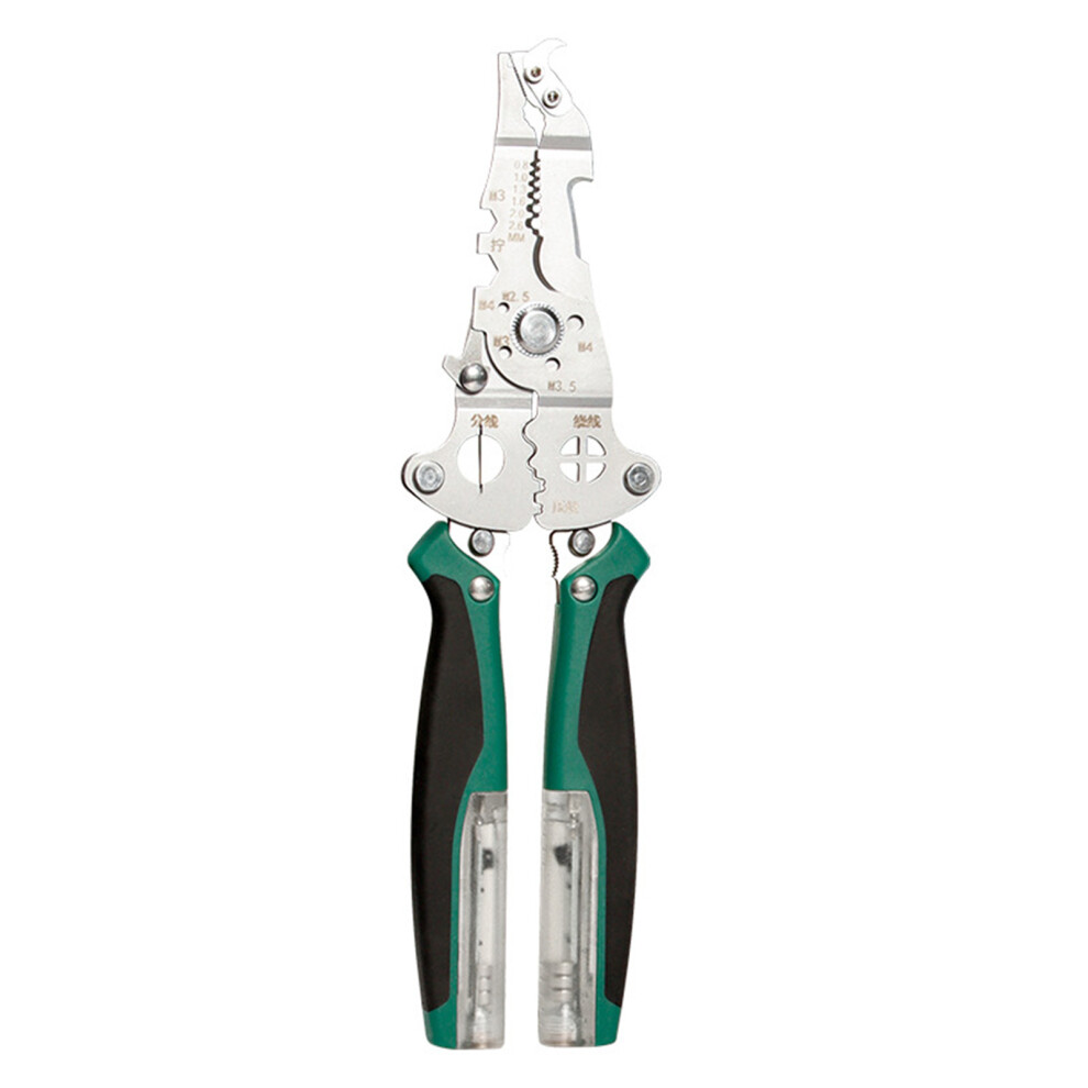 Multifunctional Wire Stripper Crimper Cable Cutter Plier 7696000975856