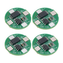 3,7-V-Liion-BMS-Schutzplatine für 14500-Batterien mit-4Stk