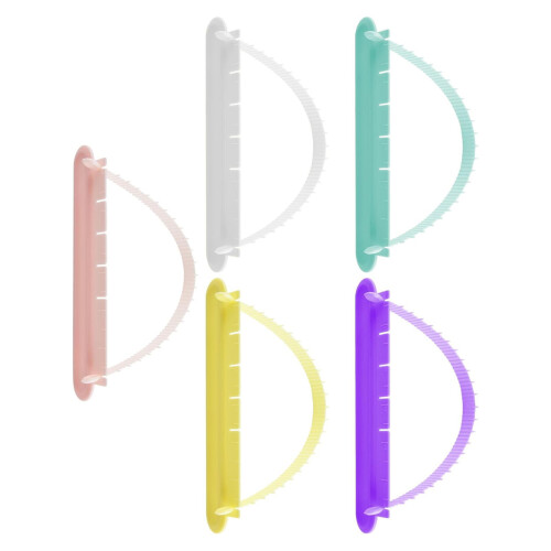 Curved Cake Decorating Aid With Visible Scale Marking For