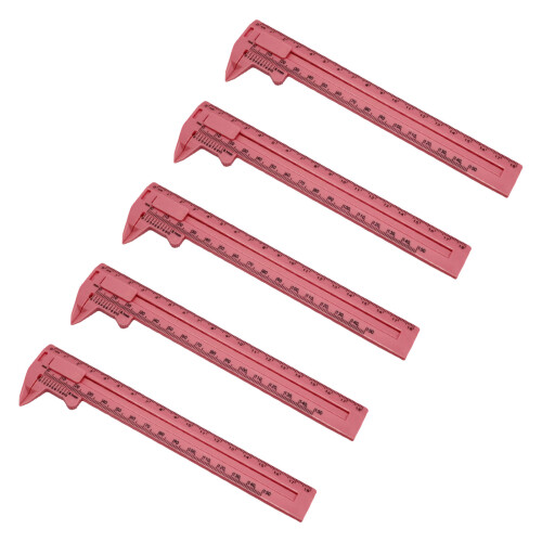 Vernier Caliper Student Double Scale Micrometer for-18 cm pink