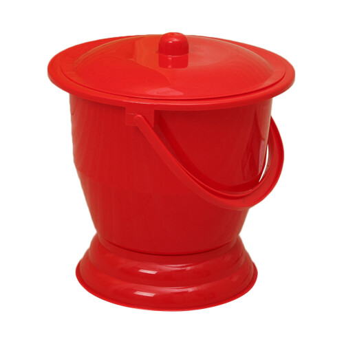 1Kinderen Urinepot PP Ergonomisch Met Rood Herbruikbaar