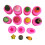 Nontoxic Miniature Baking Molds 11 Fruit Shape Silicones Candy 1