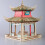 Aiwan Pavilion Shape 3D Puzzle Board For Decoration 10