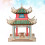 Aiwan Pavilion Shape 3D Puzzle Board For Decoration 5