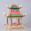 Aiwan Pavilion Shape 3D Puzzle Board For Decoration 4