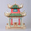 Aiwan Pavilion Shape 3D Puzzle Board For Decoration 8
