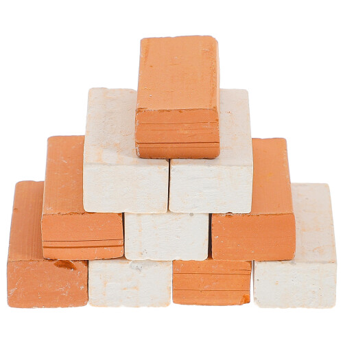 20Pcs Diy Miniature Brick Models Simulation Small Fake Wall Bricks 2